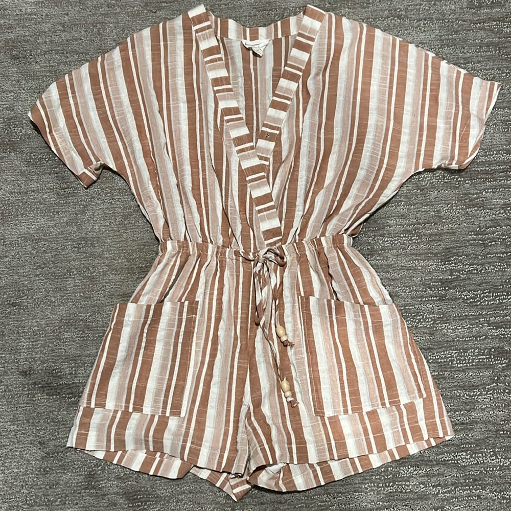 Striped Jumpsuit